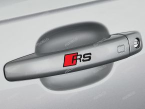 Audi RS pegatinas para tiradores de puerta
