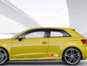 Audi RS Pegatinas para el lado