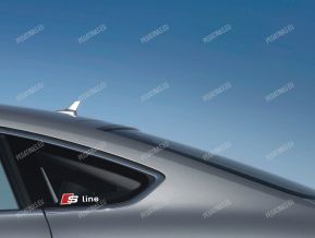 Audi S line pegatinas para ventanas laterales