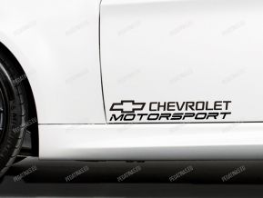 Chevrolet Motorsport pegatinas para puertas