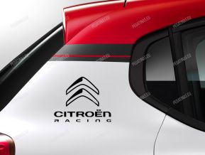 Citroen Racing pegatinas para el cuarto trasero