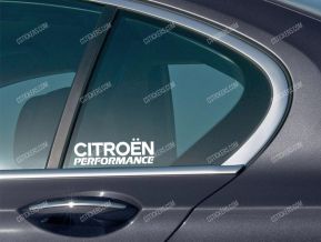 Citroen Performance pegatinas para ventanas laterales