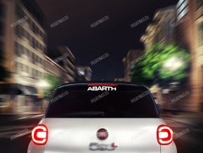 Fiat Abarth pegatina para ventana trasera