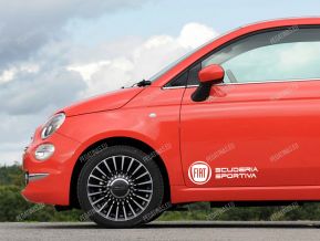 Fiat Scuderia Sportiva pegatinas para puertas