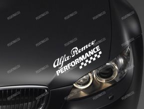 Alfa Romeo Performance Pegatina para capó