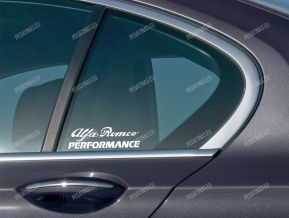 Alfa Romeo Performance pegatinas para ventanas laterales
