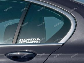 Honda Performance pegatinas para ventanas laterales
