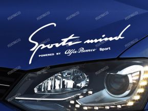 Alfa Romeo Sports Mind Pegatina para capó