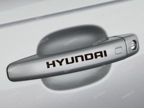Hyundai pegatinas para tiradores de puerta