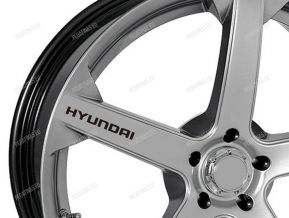Hyundai Pegatinas para ruedas