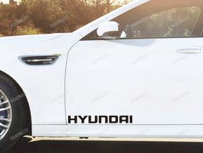 Hyundai pegatinas para puertas