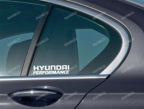 Hyundai Performance pegatinas para ventanas laterales