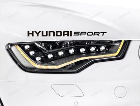 Hyundai Sport Pegatina para capó