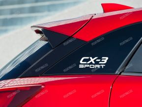 Mazda CX-3 Sport pegatinas para el cuarto trasero