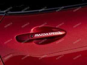 MazdaSpeed pegatinas para tiradores de puerta