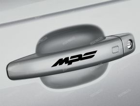 Mazda MPS pegatinas para tiradores de puerta