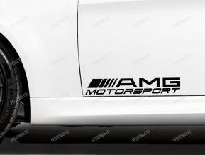 Mercedes-Benz AMG Motorsport pegatinas para puertas