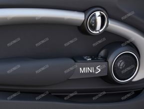 Mini Cooper S pegatinas para tiradores de puertas interiores