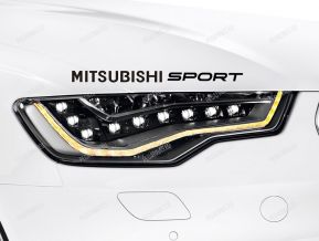 Mitsubishi Sport Pegatina para capó