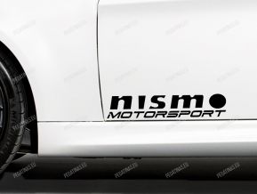 Nismo Motorsport pegatinas para puertas