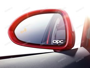 Opel OPC pegatinas para espejo de cristal