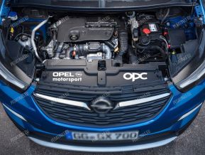 Opel Motorsport + OPC Pegatina para la cubierta del motor