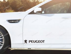 Peugeot pegatinas para puertas