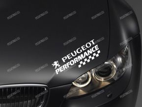 Peugeot Performance Pegatina para capó