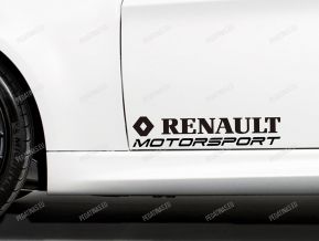 Renault Motorsport pegatinas para puertas