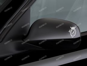 Saab Logo pegatinas para espejos retrovisores