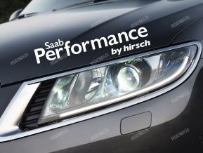 Saab Performance by Hirsch Pegatina para capó