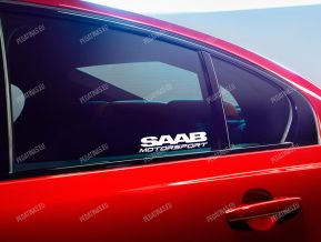 Saab Motorsport pegatinas para ventanas laterales