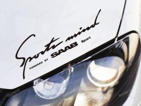 Saab Sports Mind Pegatina para capó