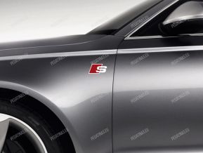 Audi S-line pegatinas para alas