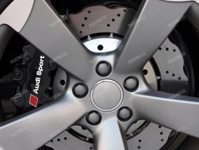 Audi Sport pegatinas para frenos