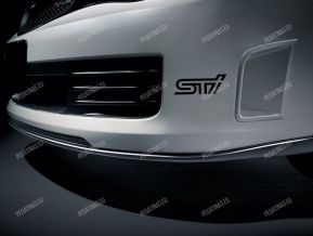 Subaru STI Pegatinas para parachoques delantero