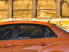 Subaru STI Performance pegatinas para ventanas laterales