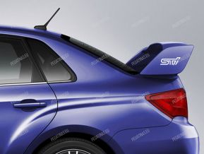 Subaru STI pegatinas para alerón de ala