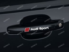 Audi Sport pegatinas para tiradores de puerta