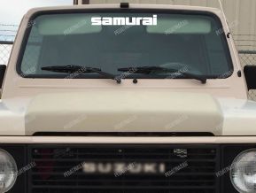 Suzuki Samurai Pegatina para parabrisas
