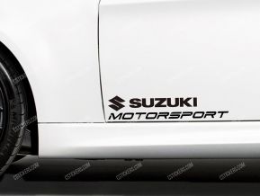 Suzuki Motorsport pegatinas para puertas