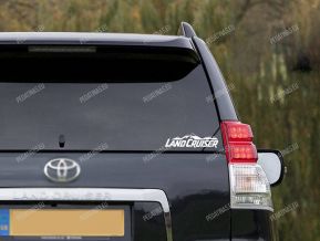 Toyota Land Cruiser pegatina para ventana trasera