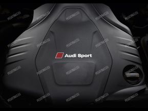 Audi Sport Pegatina para la cubierta del motor