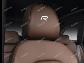 Volvo R-design pegatinas para reposacabezas