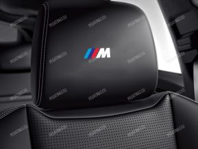 BMW M pegatinas para reposacabezas