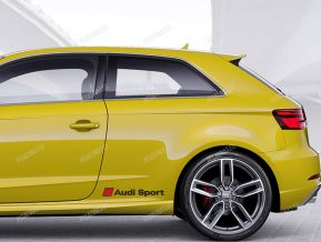 Audi Sport pegatinas para faldones laterales