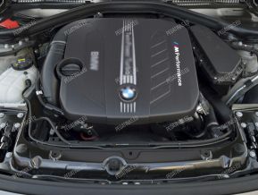 BMW M Performance Pegatina para la cubierta del motor
