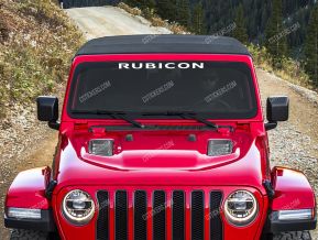 Jeep Rubicon Pegatina para parabrisas