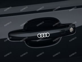 Audi Rings pegatinas para tiradores de puerta