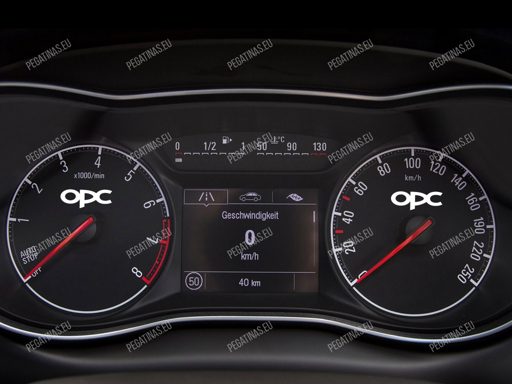 Opel OPC pegatinas para el salpicadero